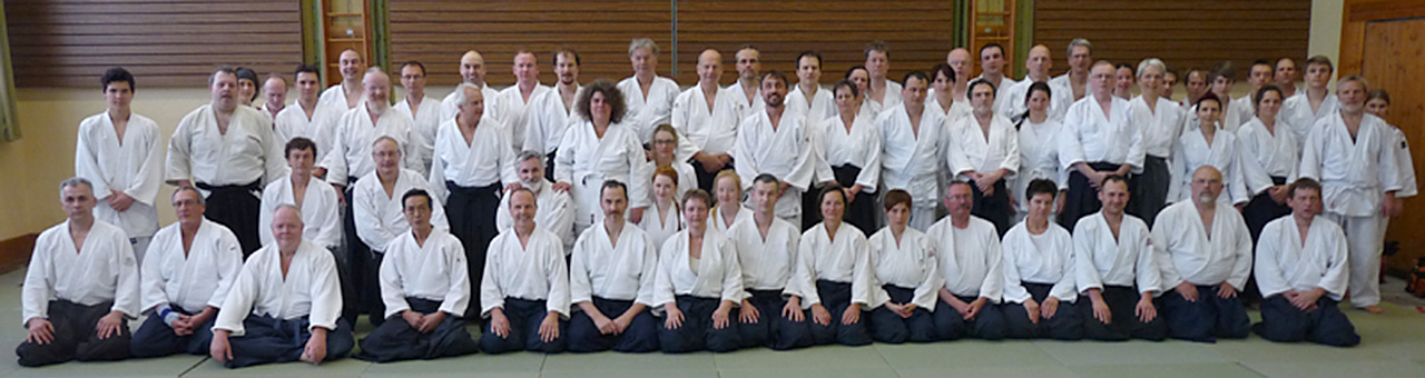 Die Teilnehmer des Jubiläumslehrganges 30 Jahre Aikido Wiesau